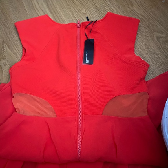 Fate Red and Orange Dress - Picture 2 of 5